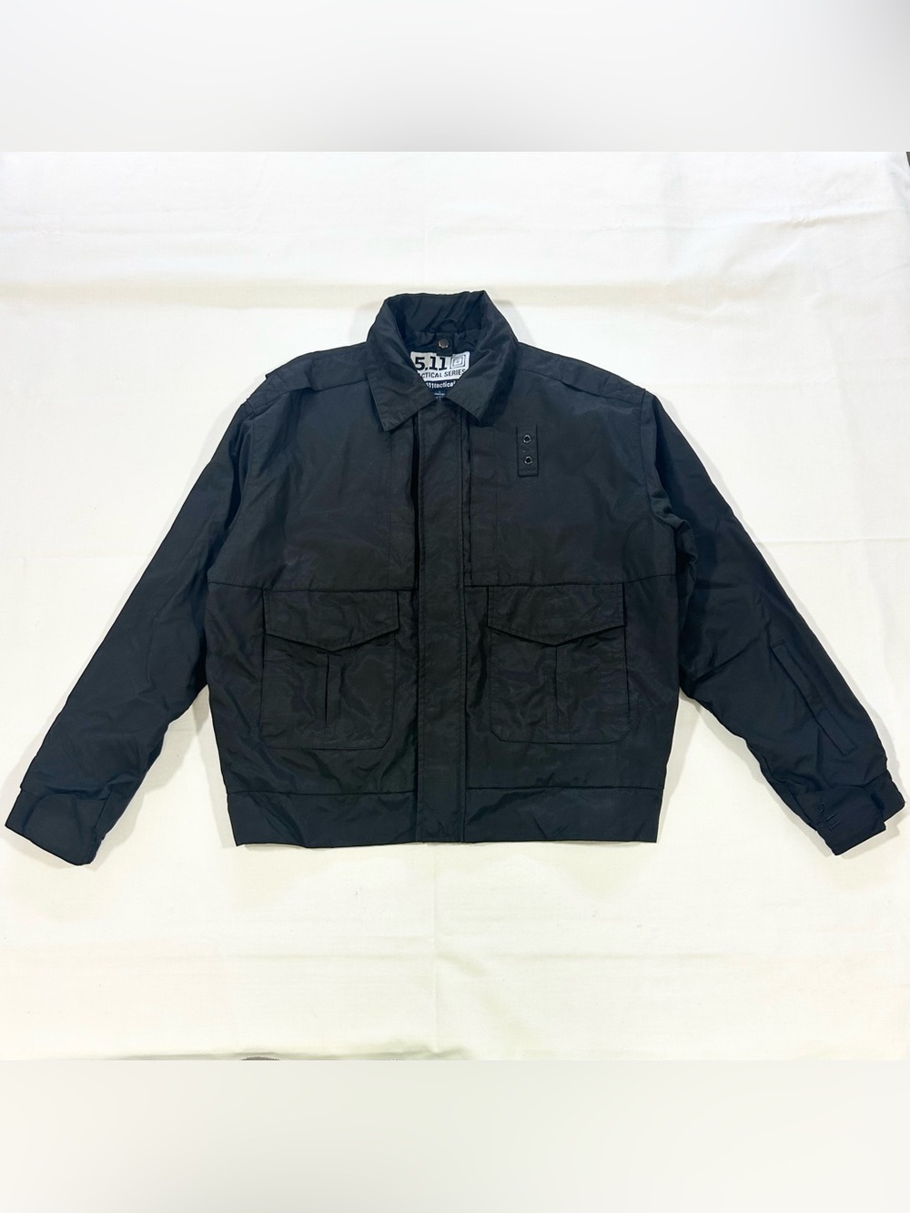 5.11 Tactical Mens Large 4-in-1 Waterproof Patrol Jacket Nylon Style 48027 Black